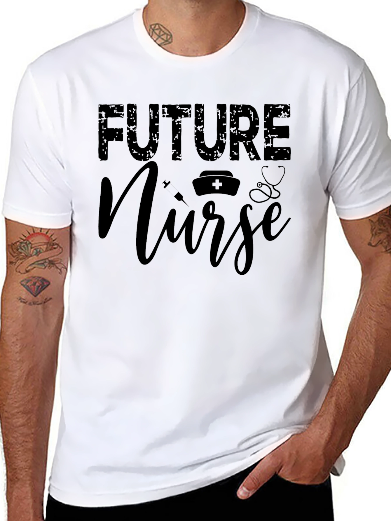 Future Nurse T-Shirt - Black