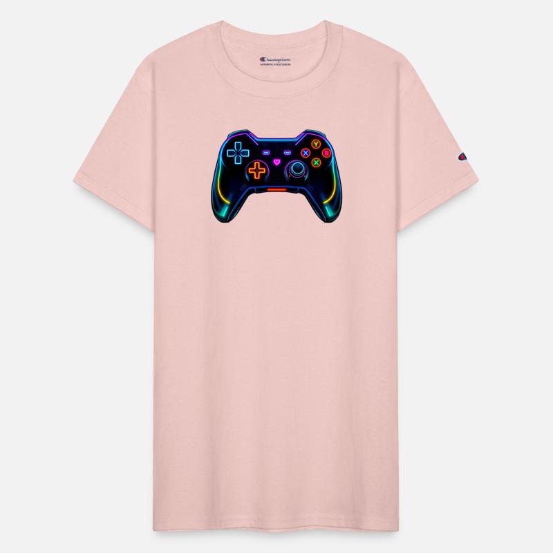 Neon Gaming Controller Design