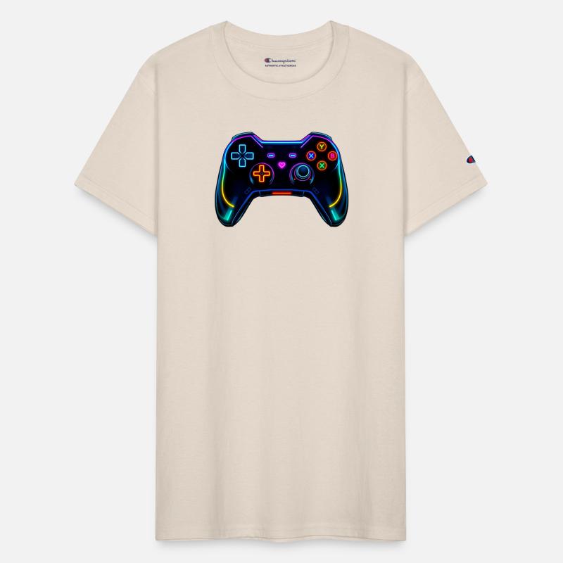Neon Gaming Controller Design