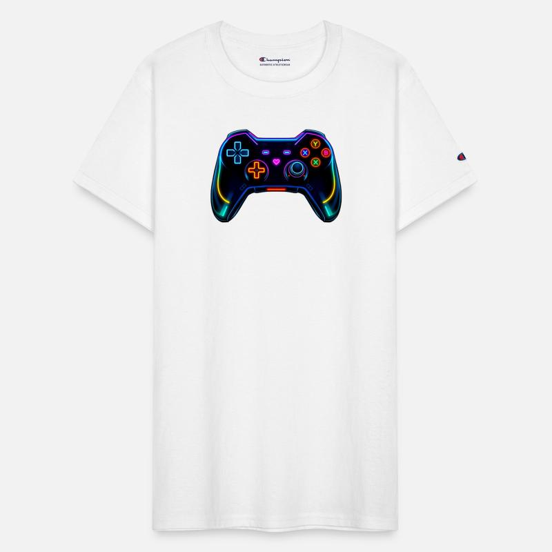 Neon Gaming Controller Design