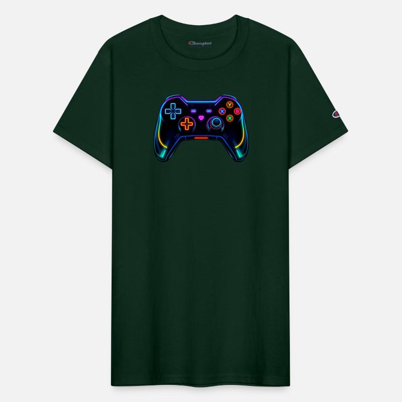 Neon Gaming Controller Design
