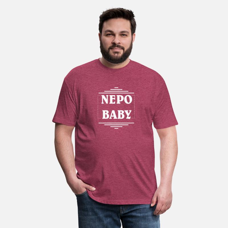 "nepo baby" in plain white letters - cos something