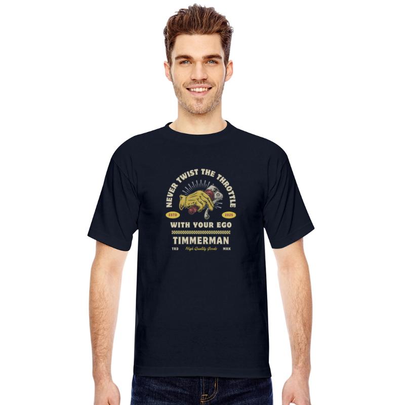 Never Twist the Throttle Tee – Ride with Control