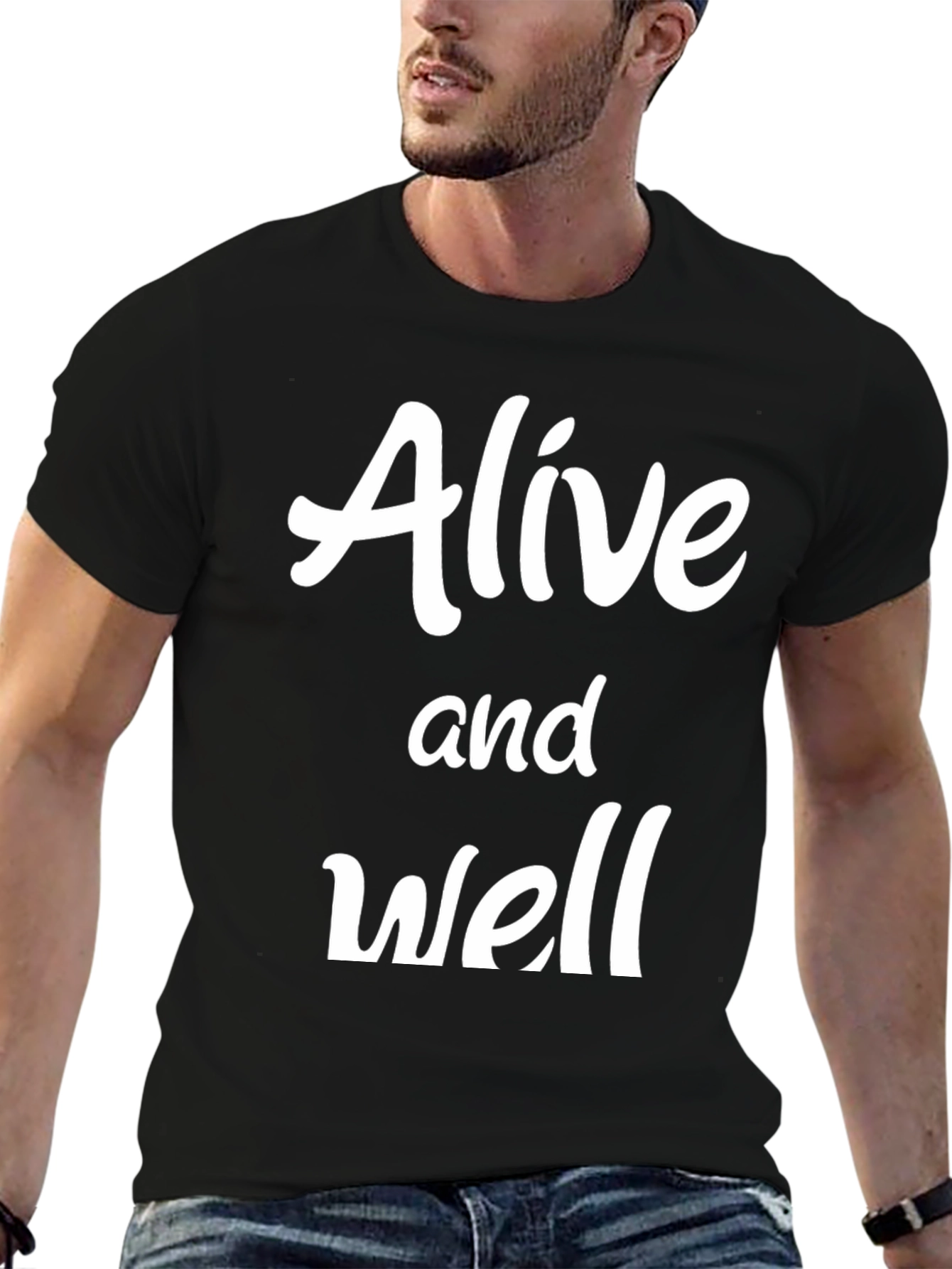 Alive and Well Graphic T-Shirt - Stylish Comfort