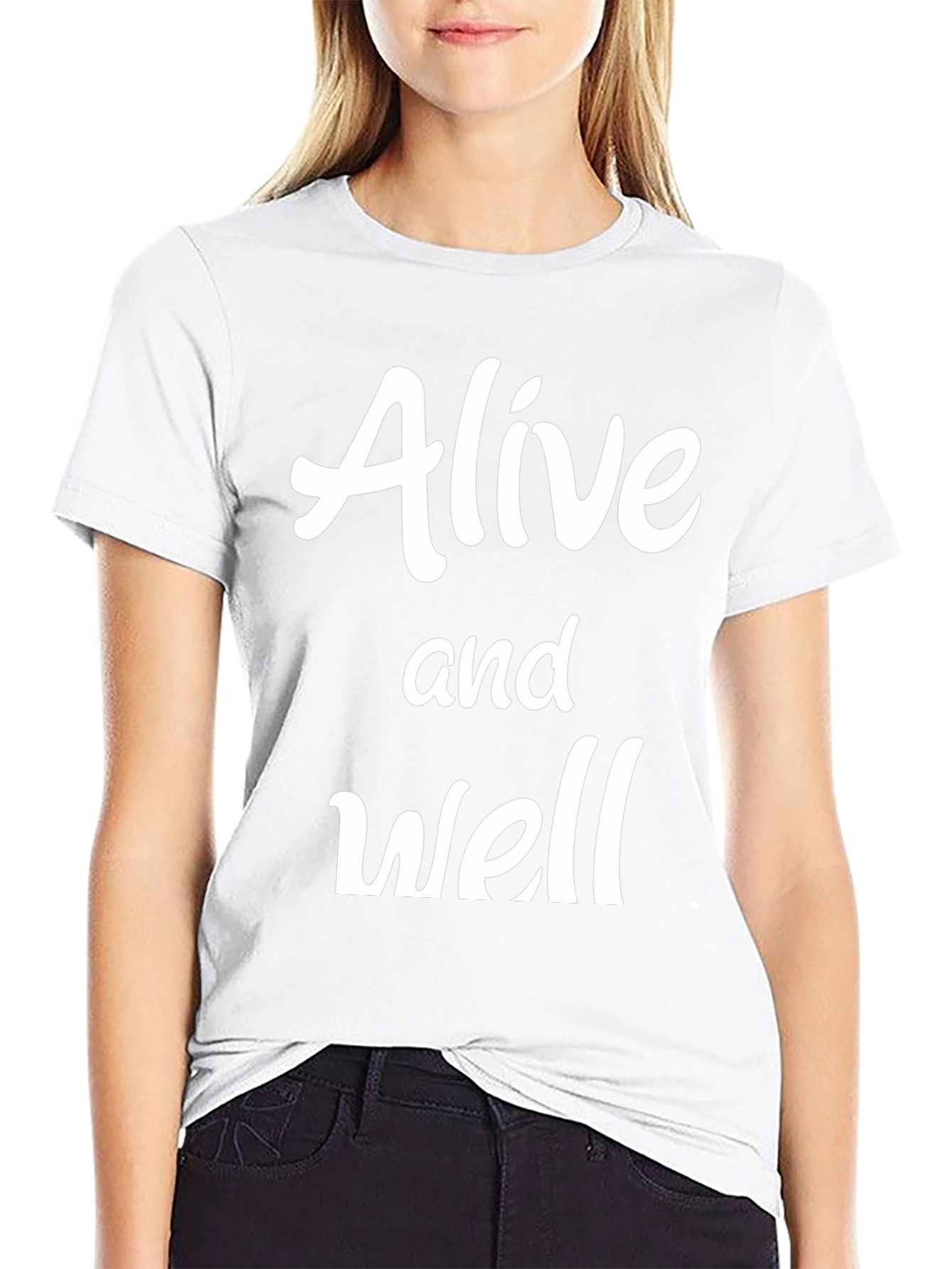 Alive and Well Graphic T-Shirt - Stylish Comfort