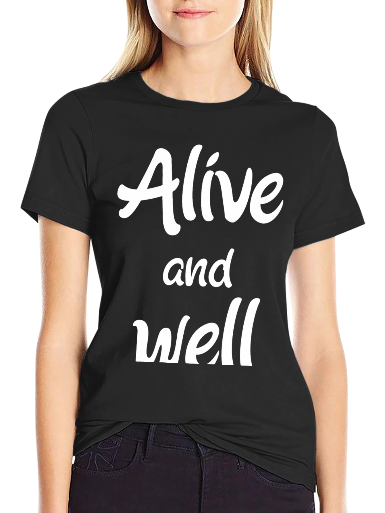 Alive and Well Graphic T-Shirt - Stylish Comfort