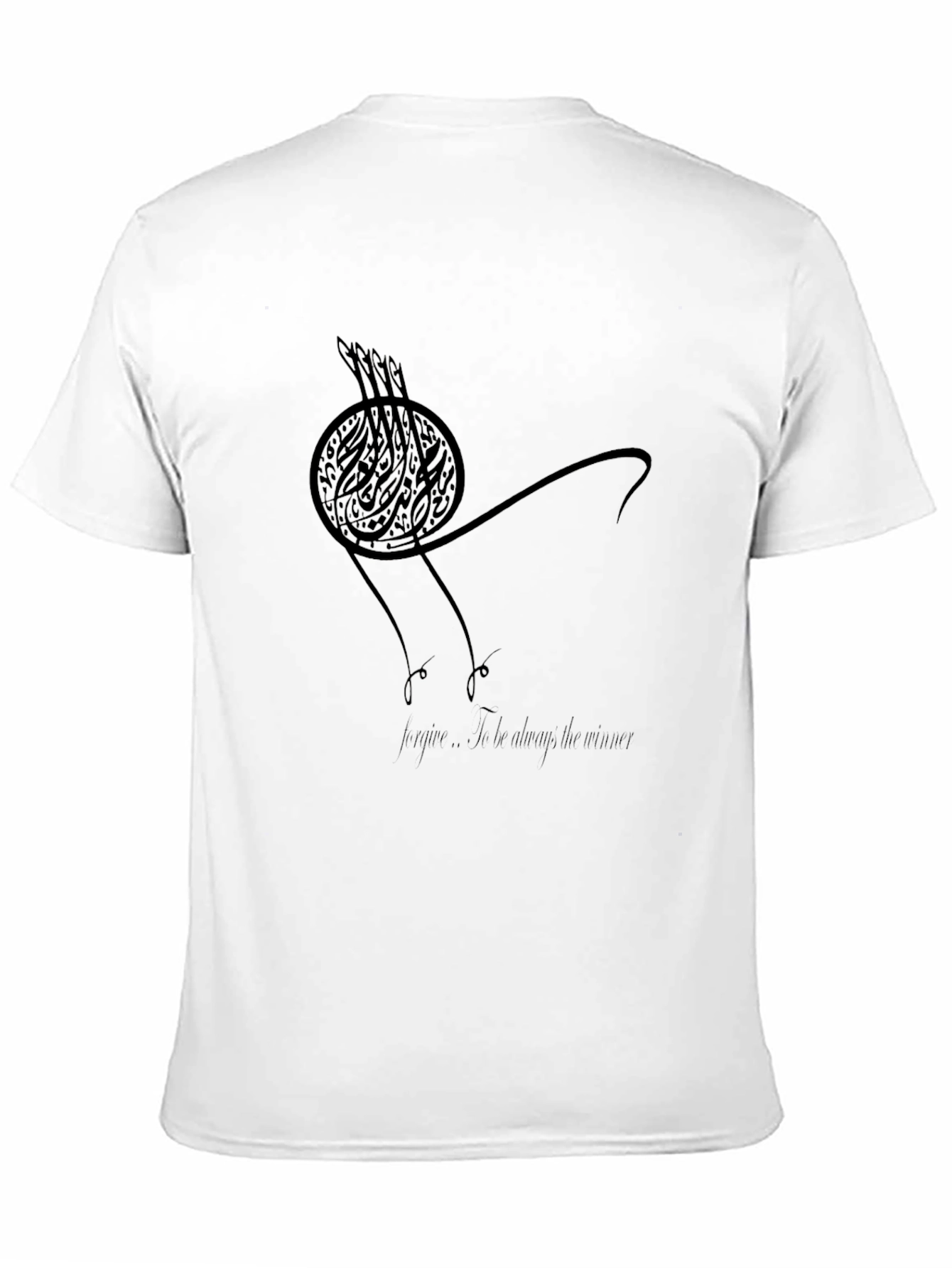 Abstract Graphic Tee - Mens Black T-Shirt