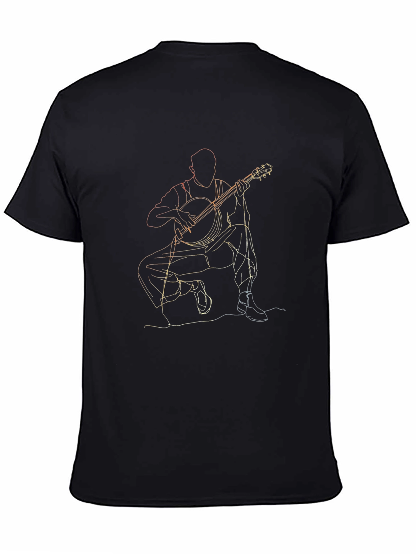 Banjo Player Graphic Tee - Unique Musician T-Shirt