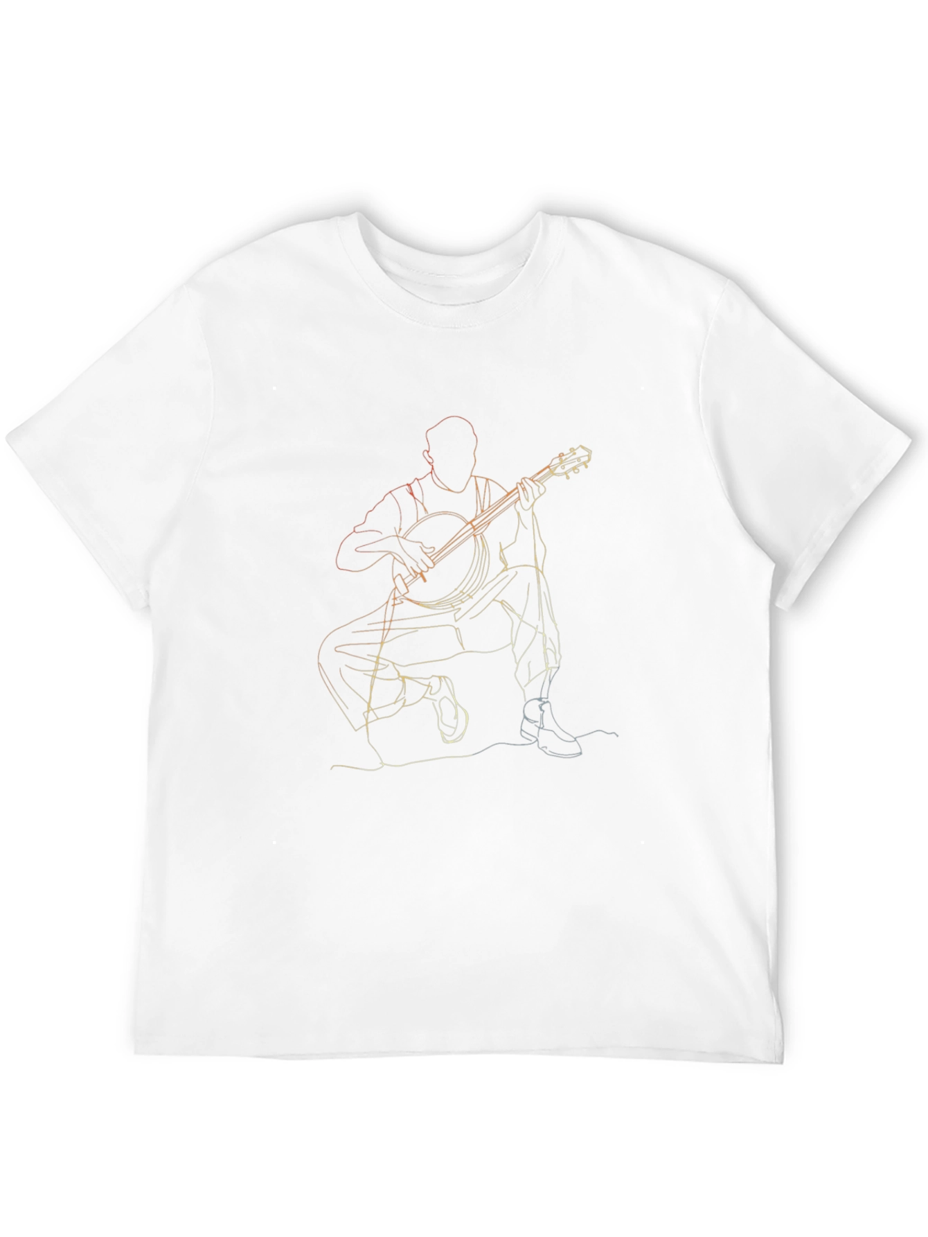 Banjo Player Graphic Tee - Unique Musician T-Shirt