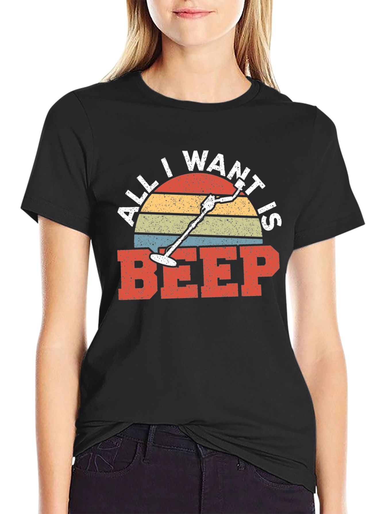 All I Want Is Beep Detector T-Shirt