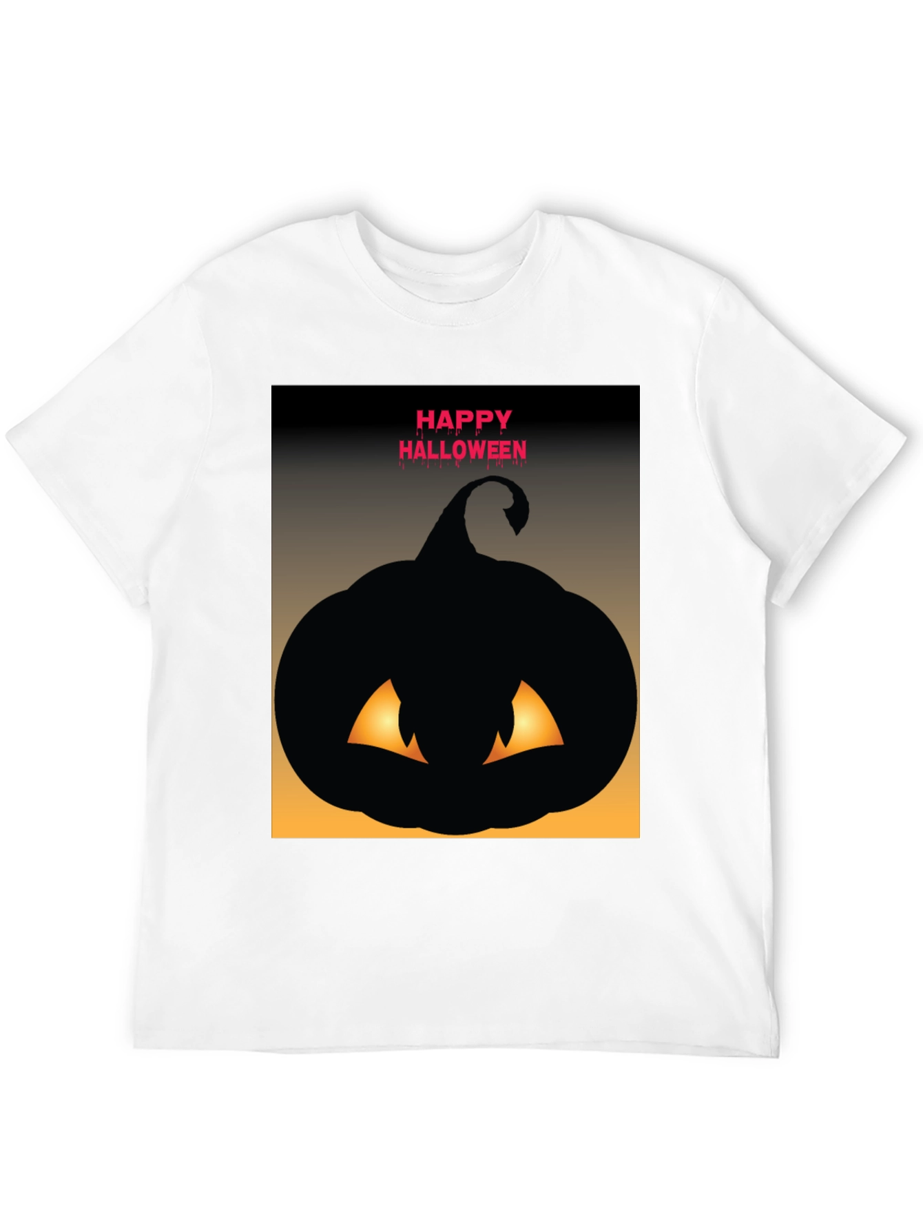 Happy Halloween Pumpkin Graphic Tee
