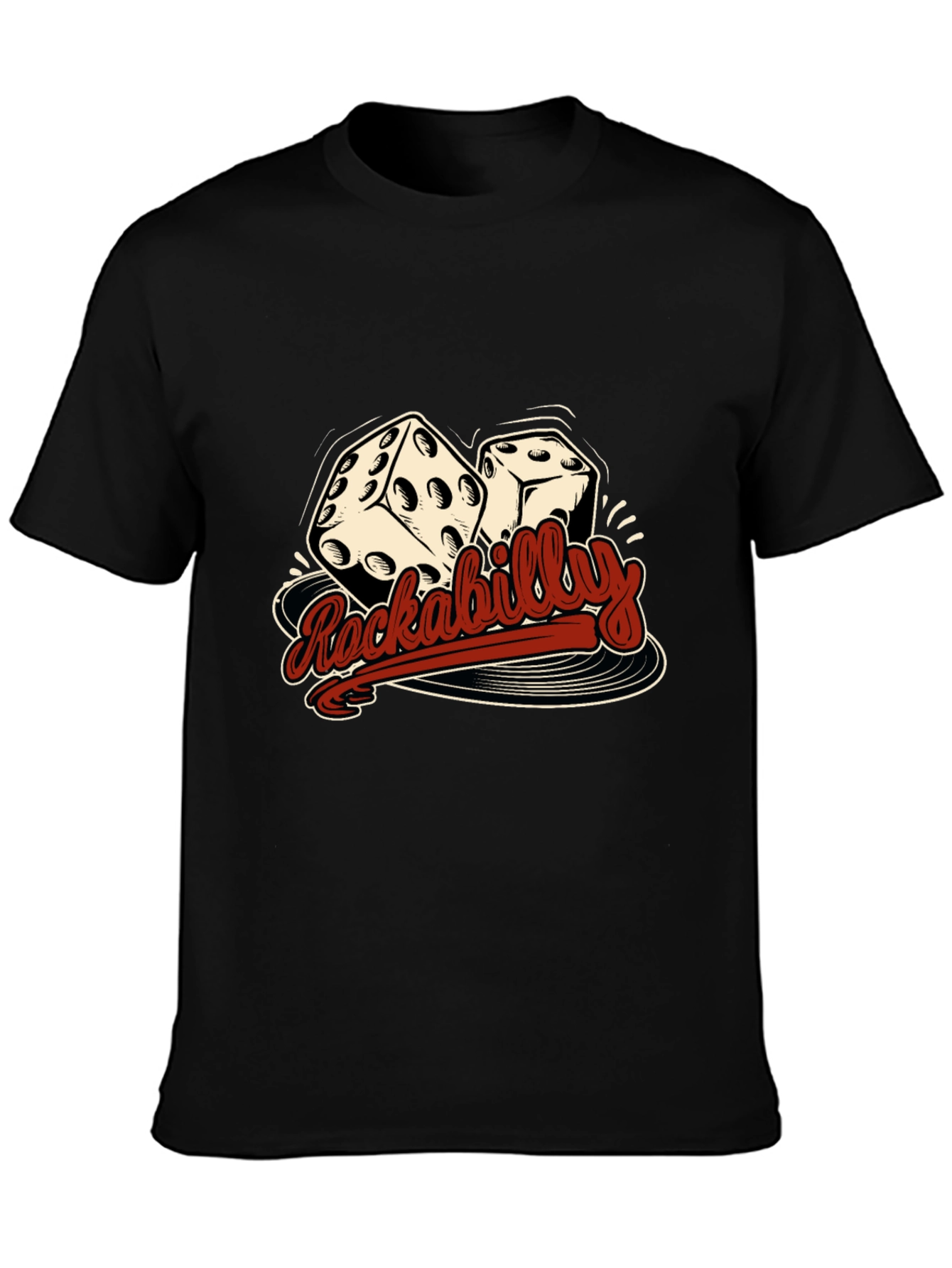 Rockabilly Dice Graphic Tee