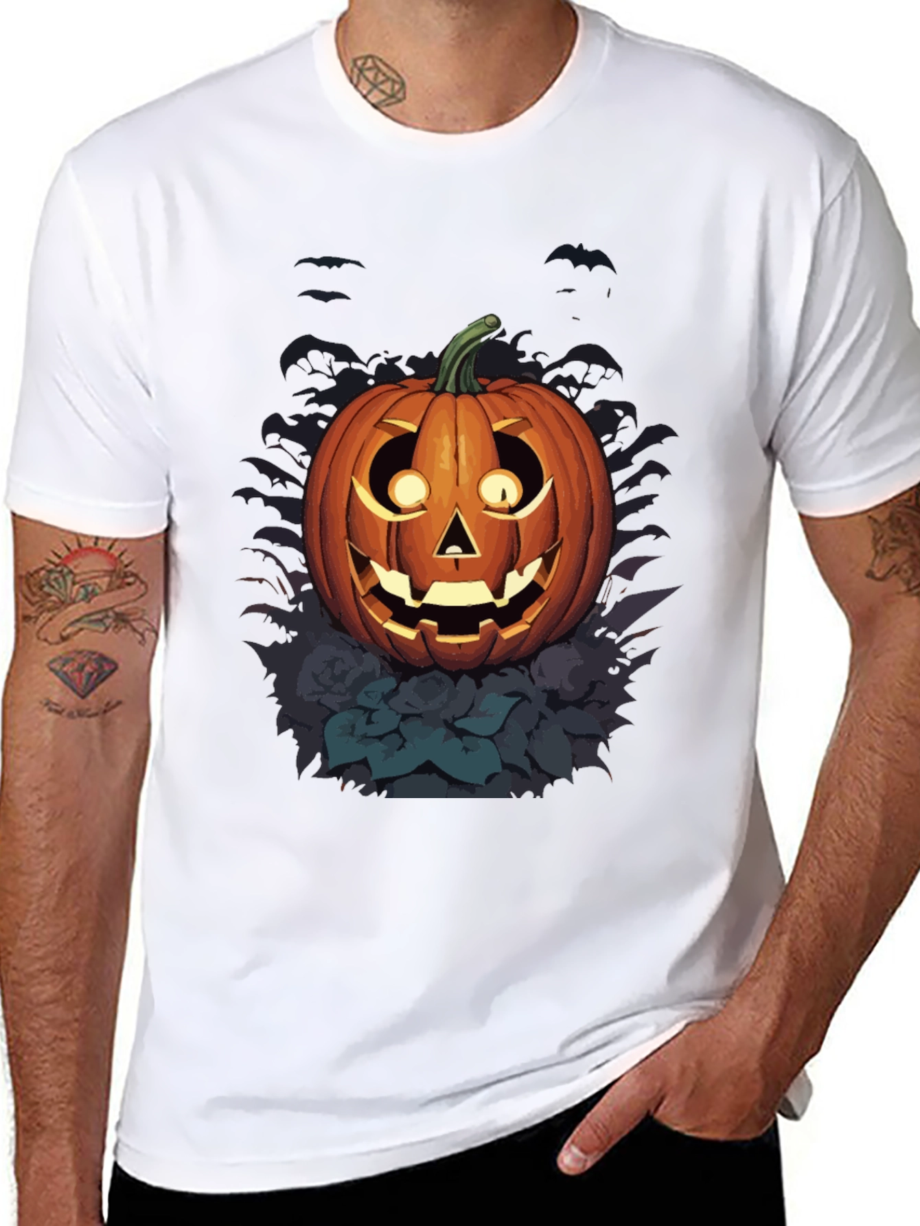 Halloween Pumpkin Graphic Tee