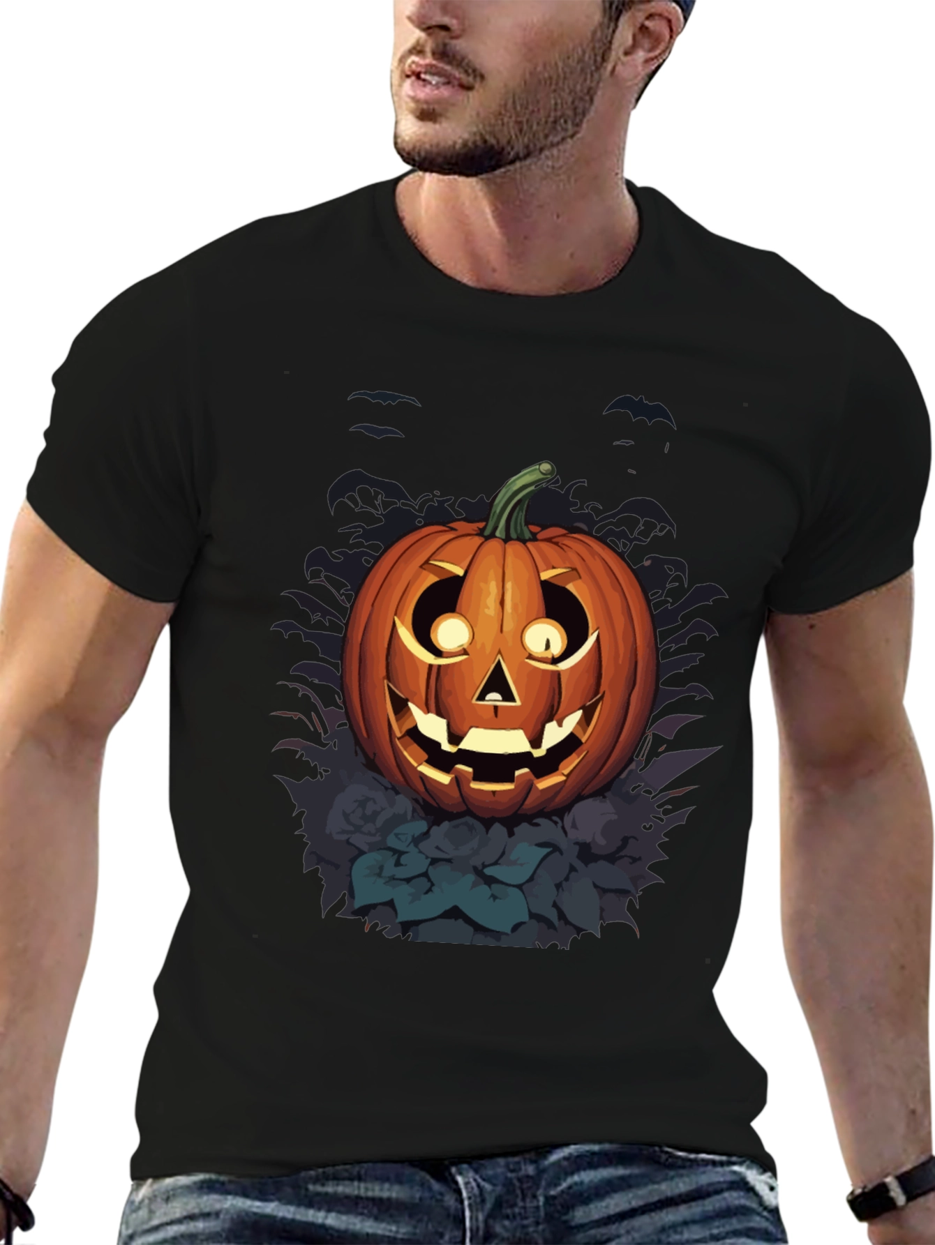 Halloween Pumpkin Graphic Tee
