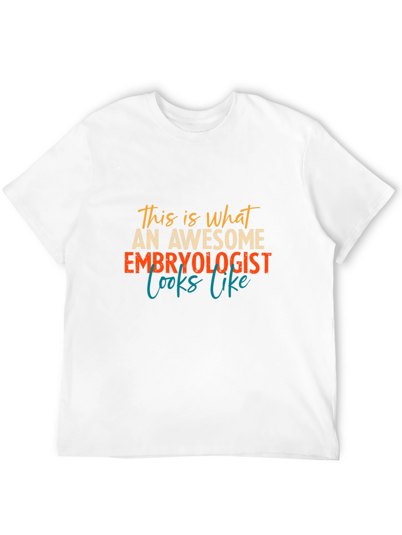 Awesome Embryologist T-Shirt Black