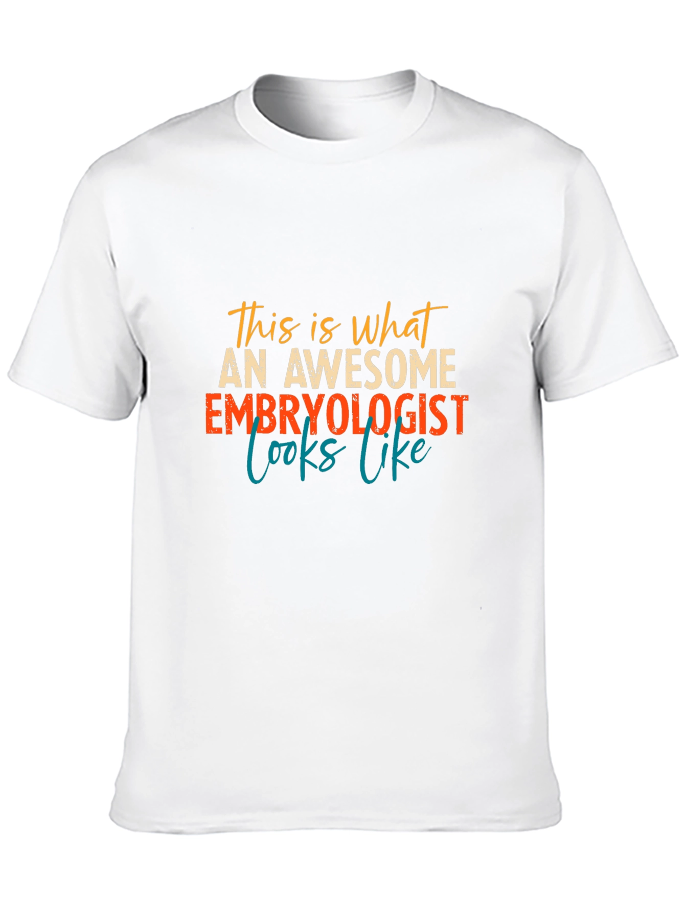 Awesome Embryologist T-Shirt Black