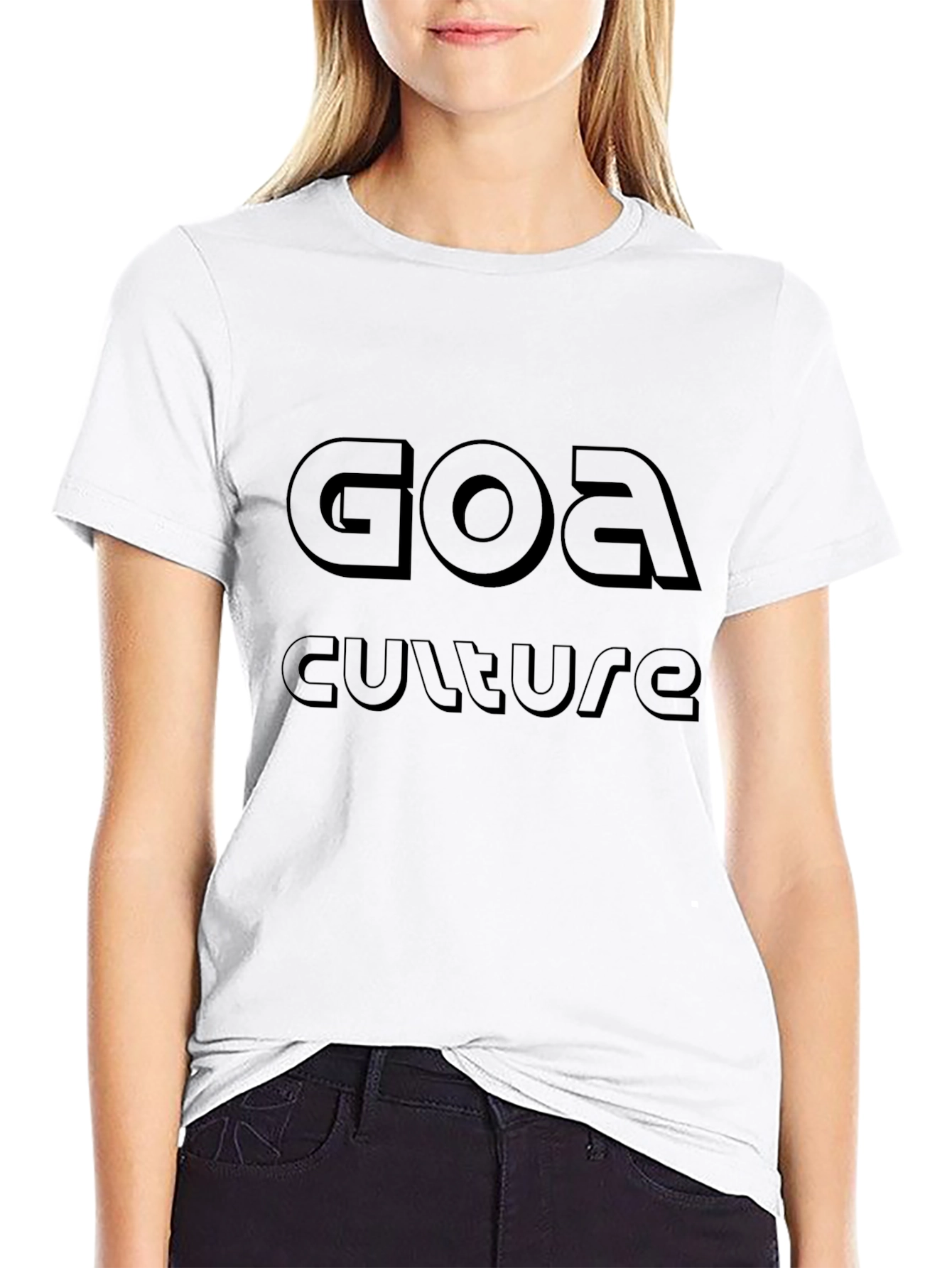 Goa Culture Black T-Shirt