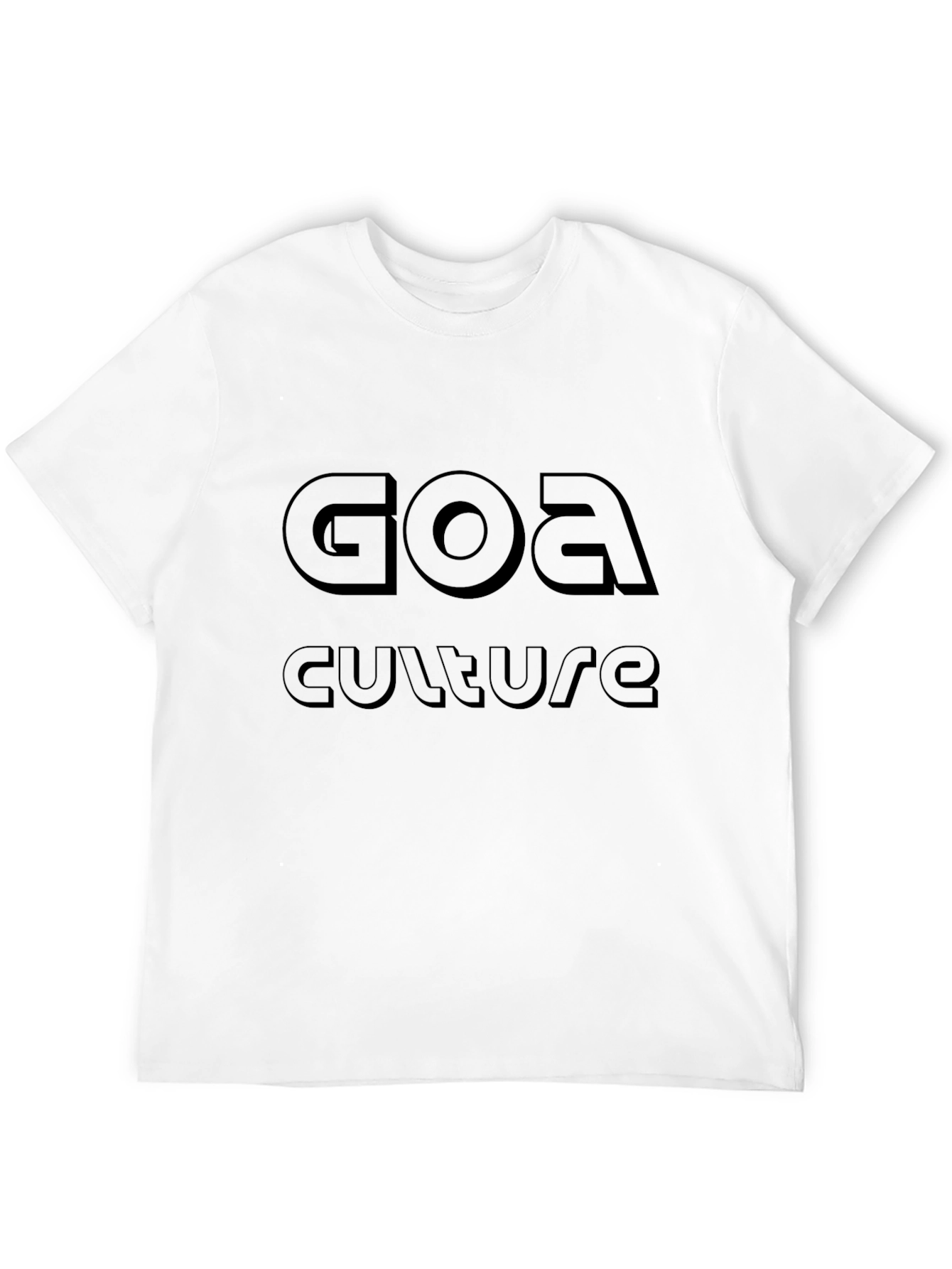 Goa Culture Black T-Shirt