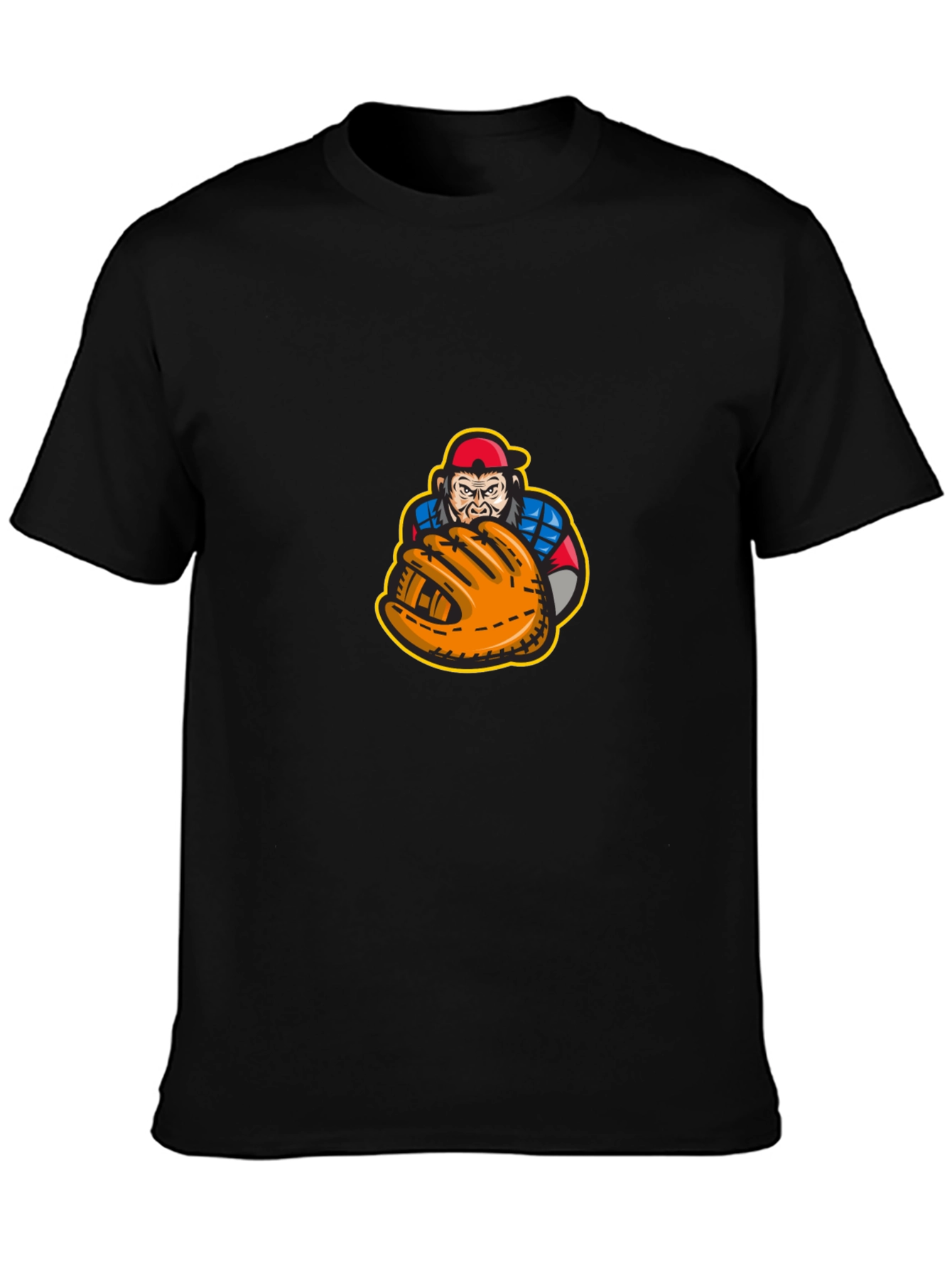 Baseball Ape T-Shirt - Catching Greatness