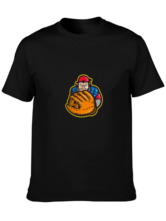 Baseball Ape T-Shirt - Catching Greatness