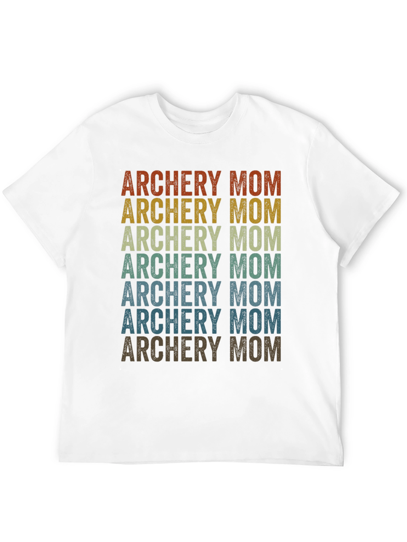 Archery Mom Retro Graphic T-Shirt