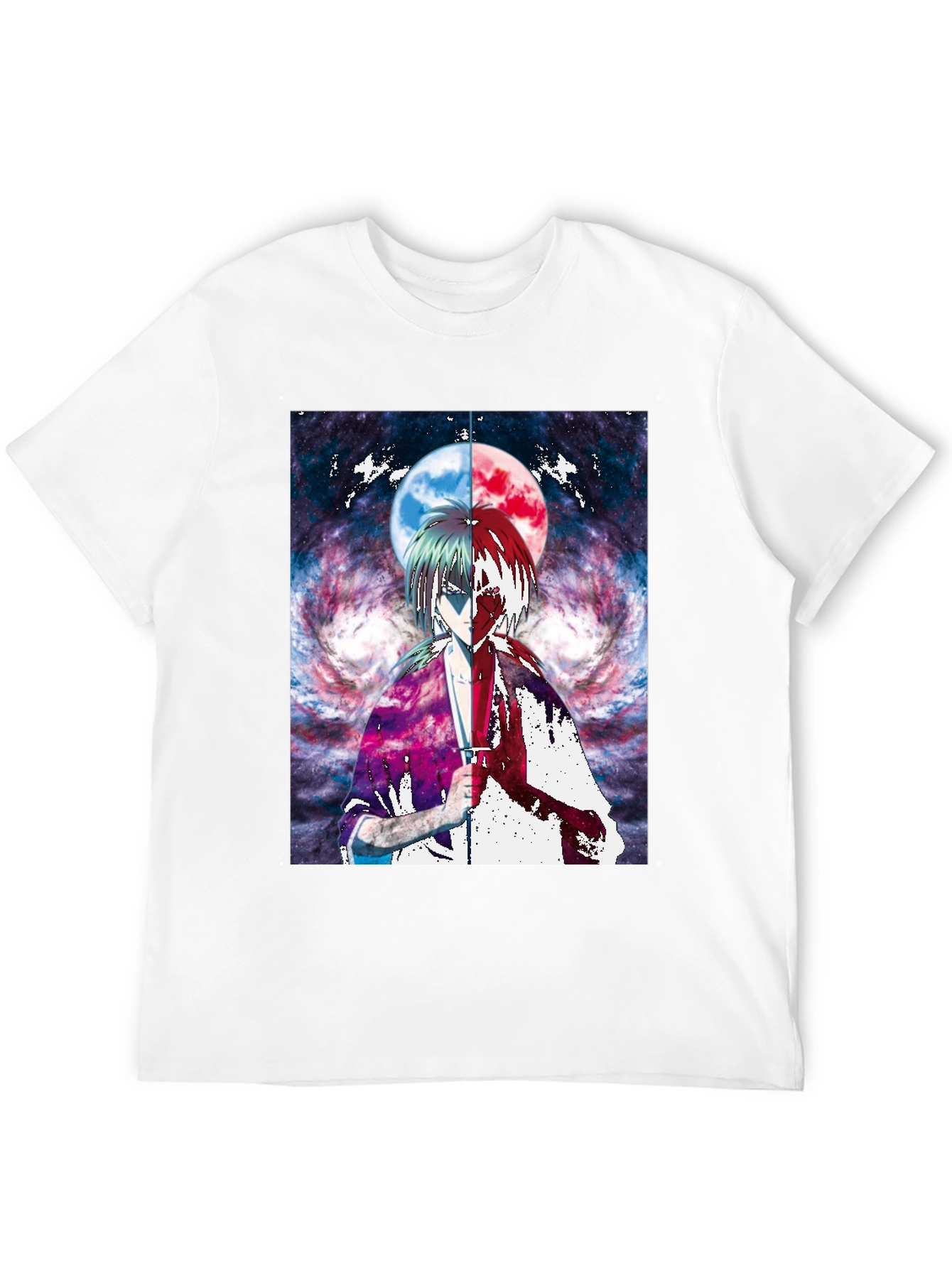 Anime Moon Graphic T-Shirt | Unique Design
