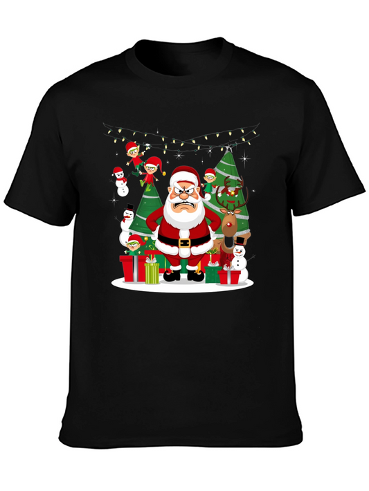 Grumpy Santa Christmas T-Shirt