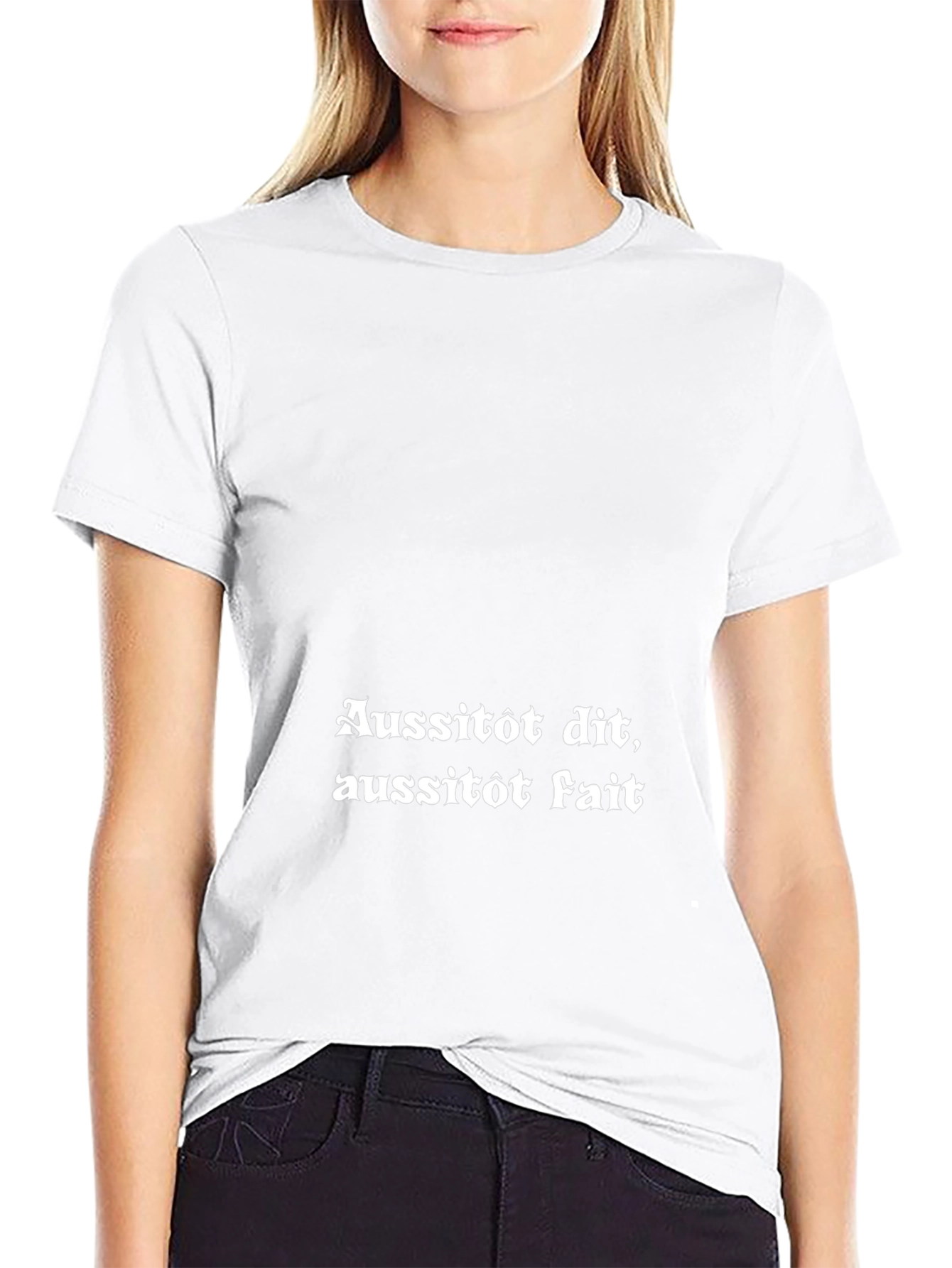 Aussitôt Dit Aussitôt Fait Graphic Tee