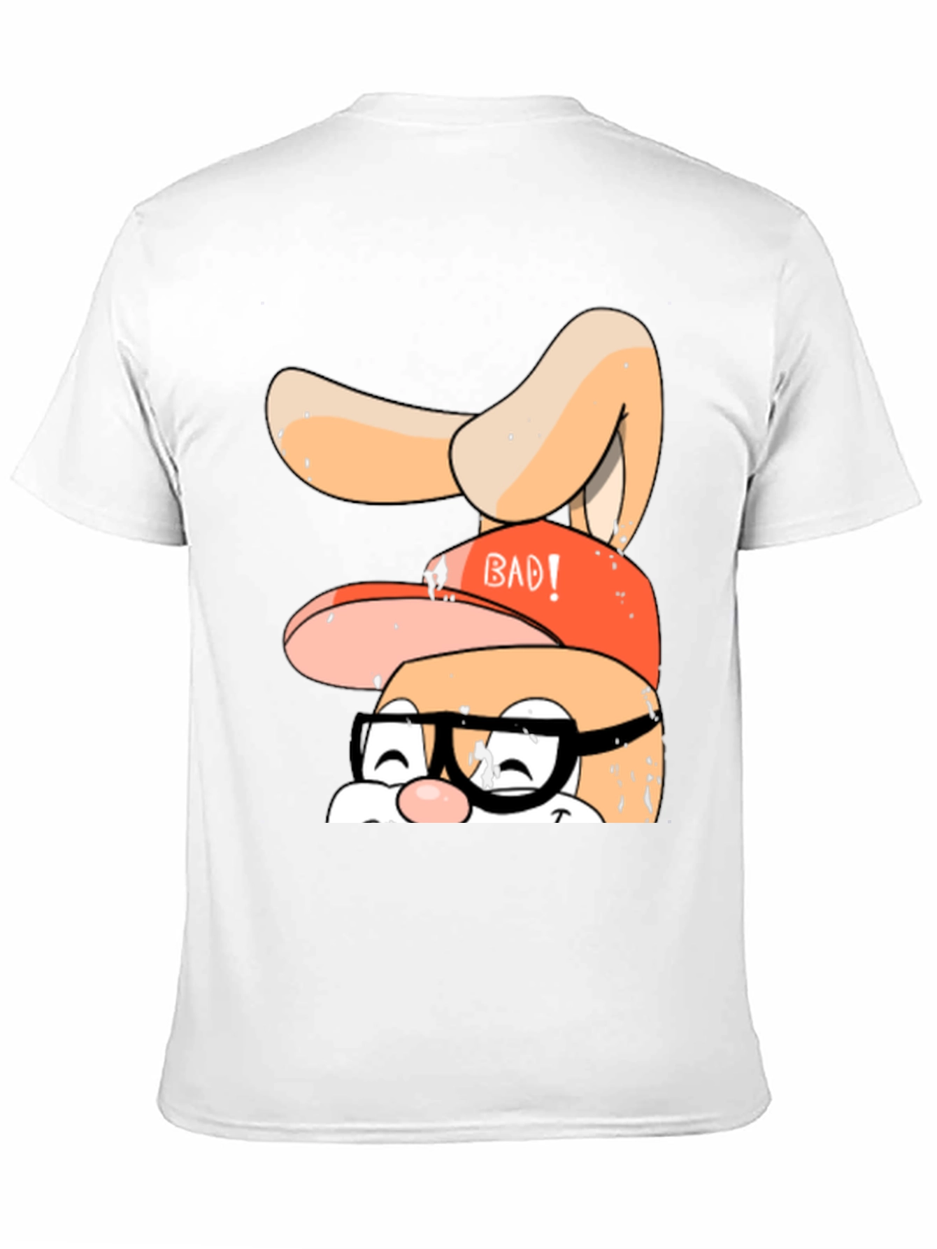Bad Bunny Graphic Tee - Black Casual T-Shirt
