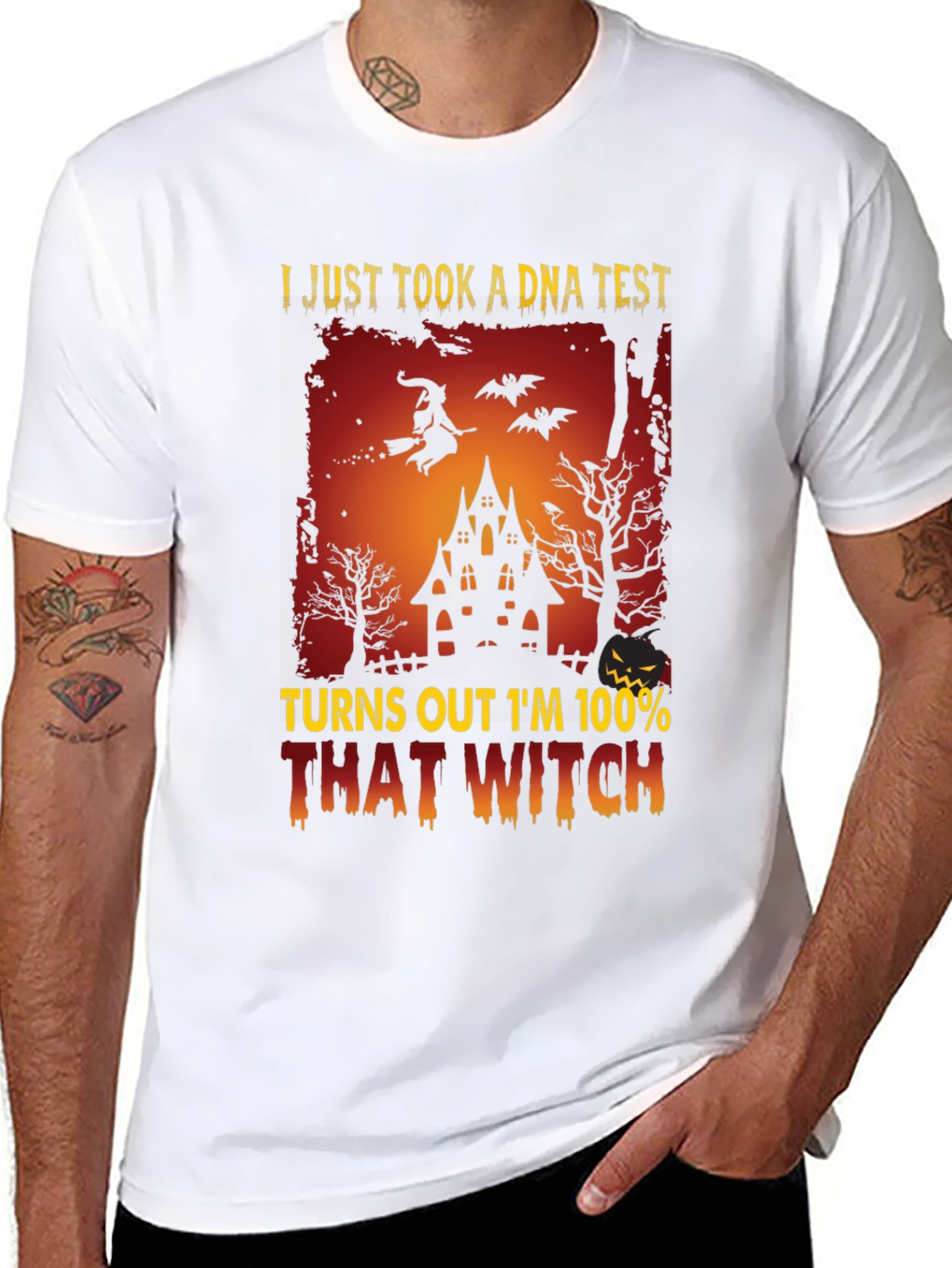 100% Witch Halloween T-Shirt