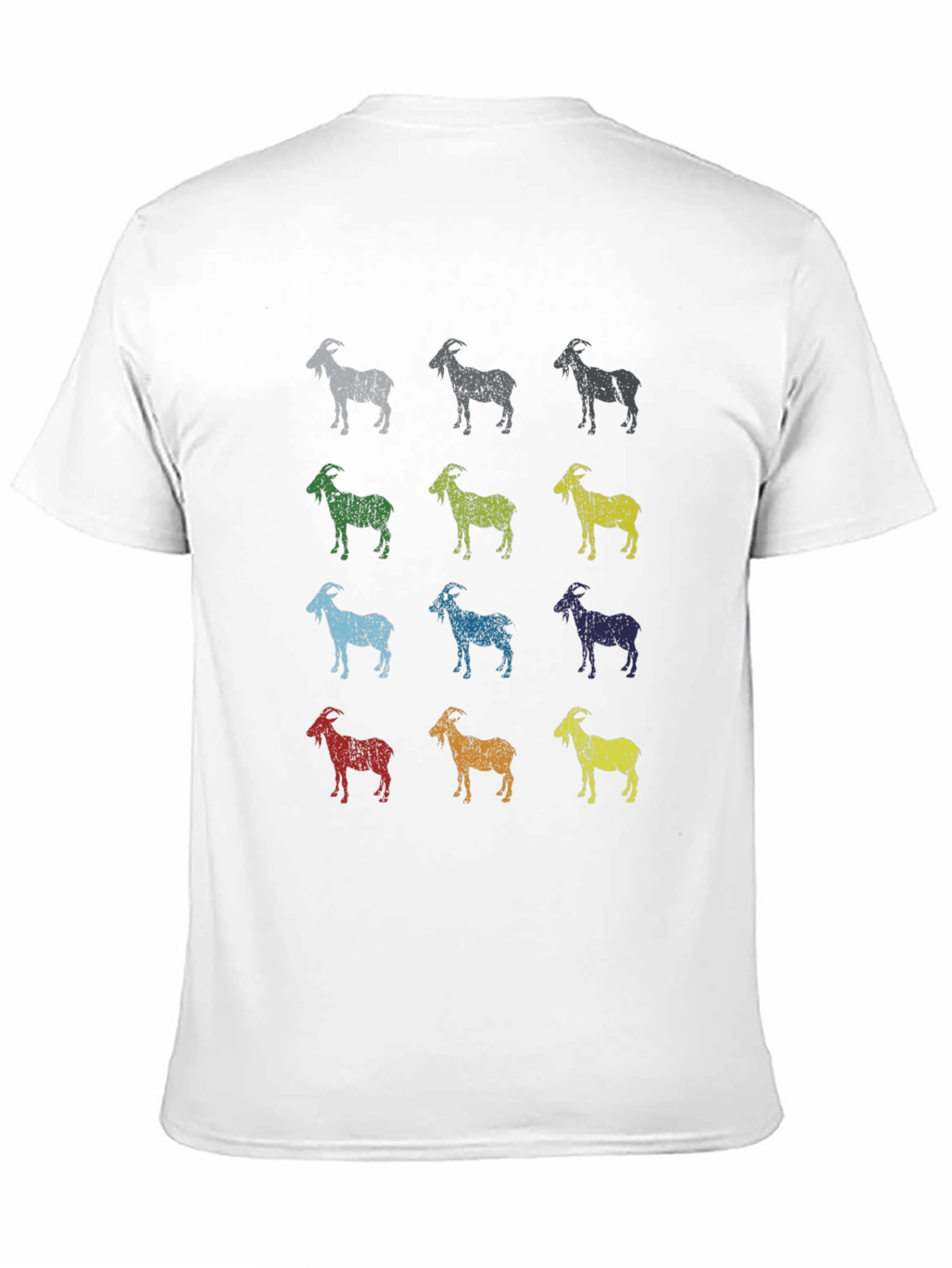 Goat T-Shirt - Unique Pop Art Style