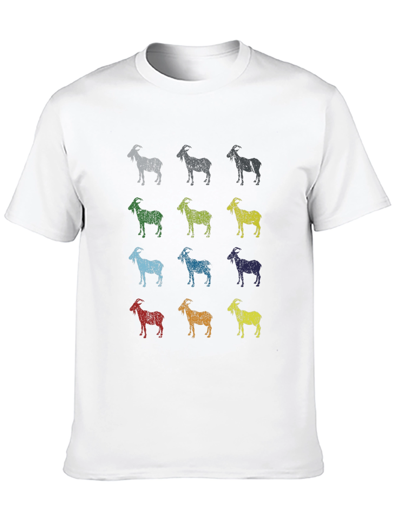 Goat T-Shirt - Unique Pop Art Style
