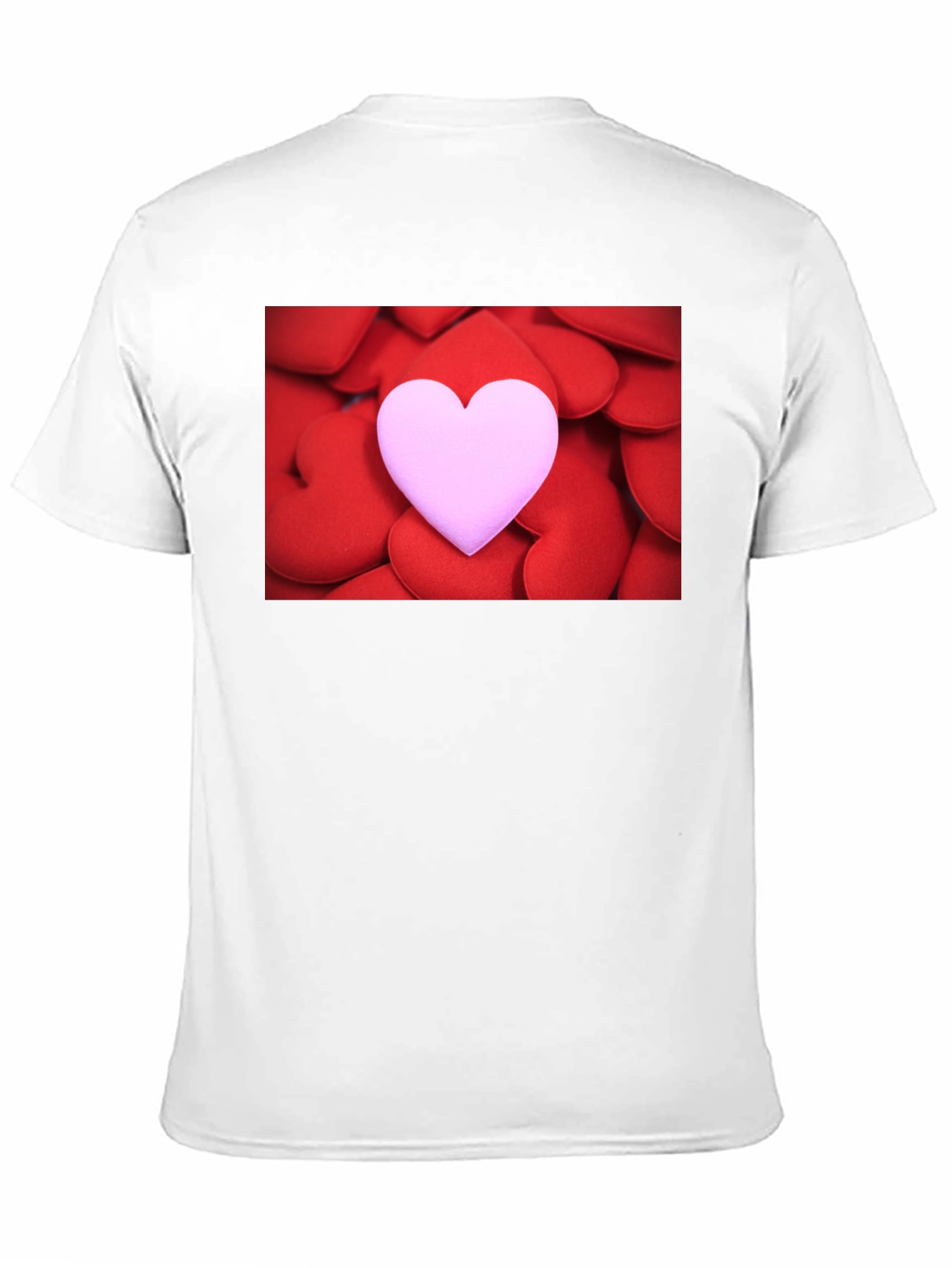 Heart Stack Graphic Tee - Love Design