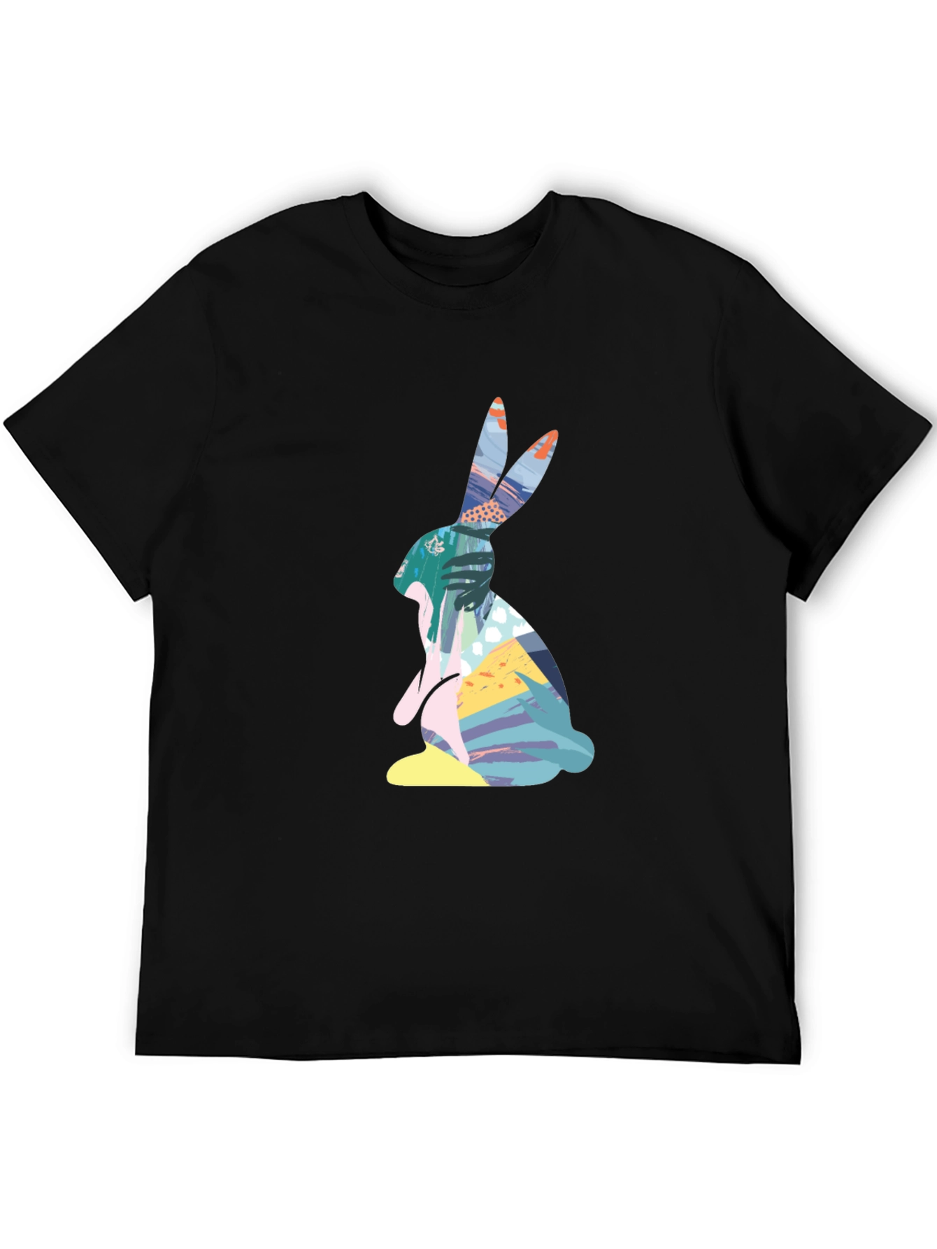 Abstract Rabbit Graphic Tee