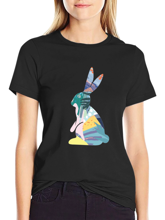 Abstract Rabbit Graphic Tee