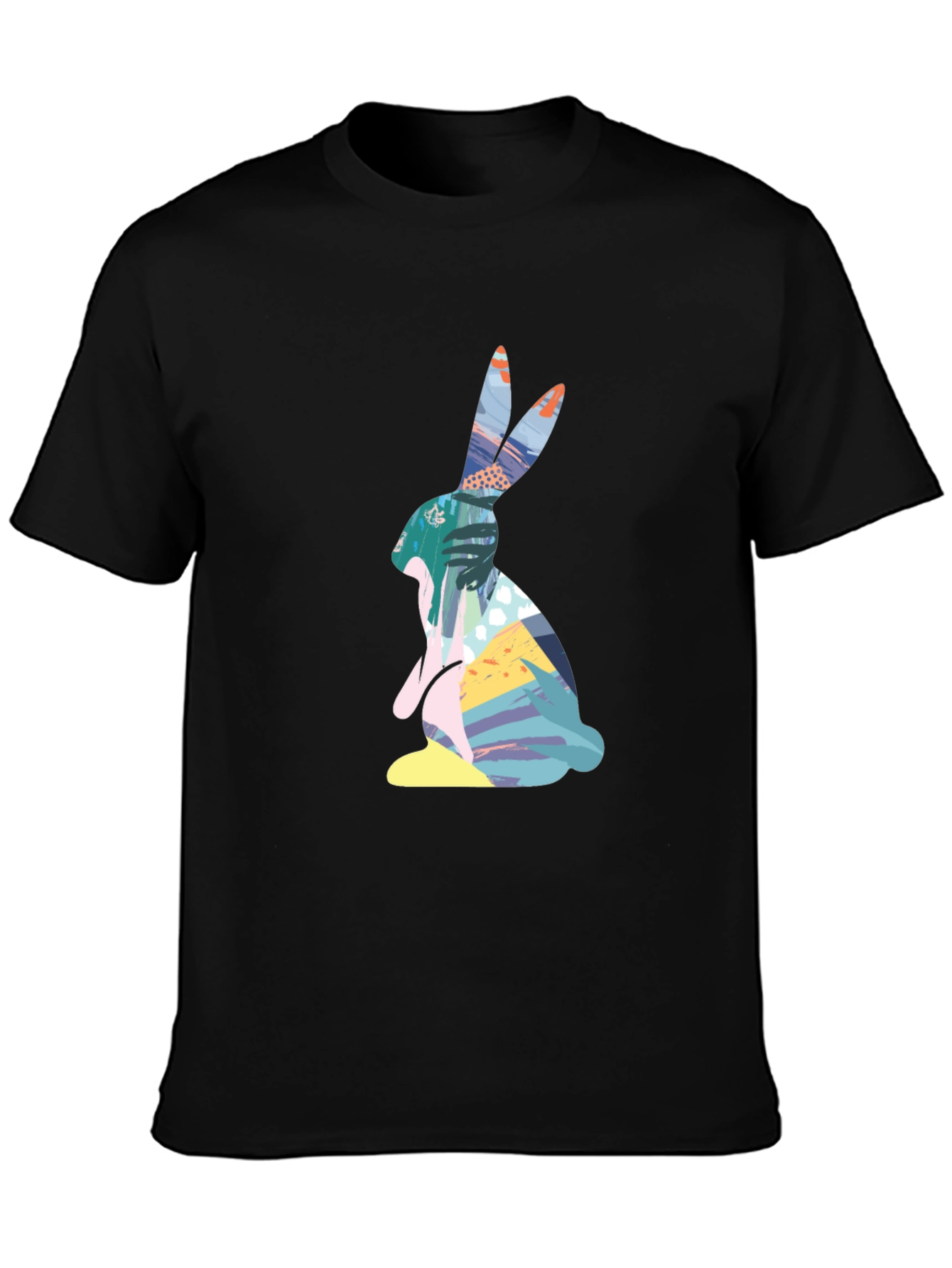 Abstract Rabbit Graphic Tee