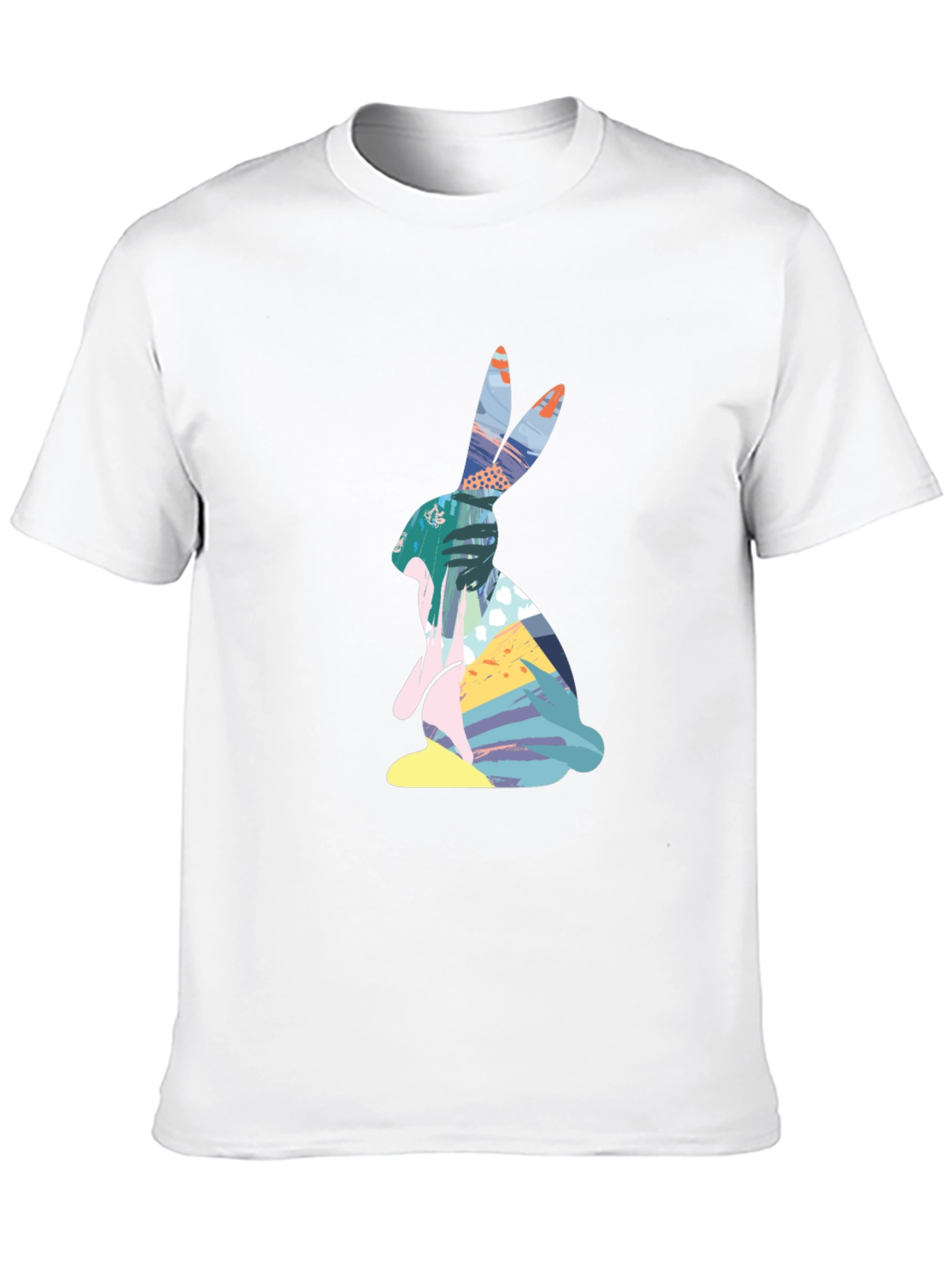Abstract Rabbit Graphic Tee