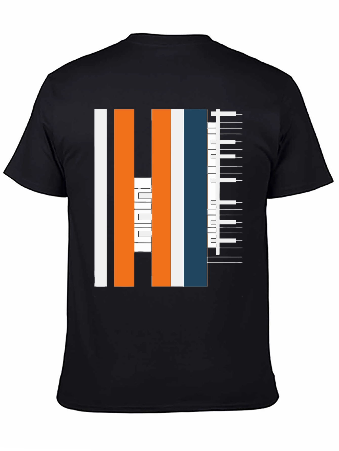 Abstract Musical T-Shirt