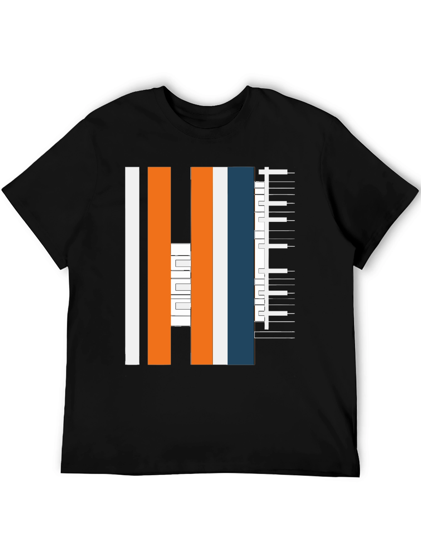 Abstract Musical T-Shirt