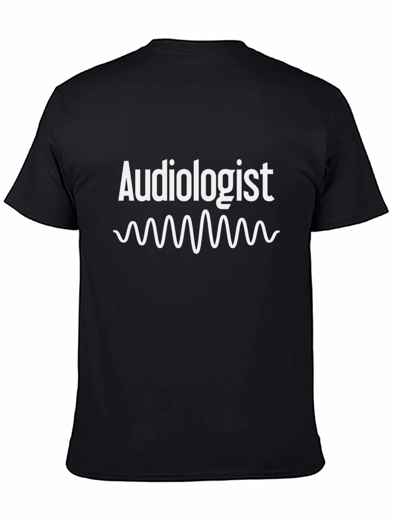 Audiologist Graphic T-Shirt - Black Cotton Tee