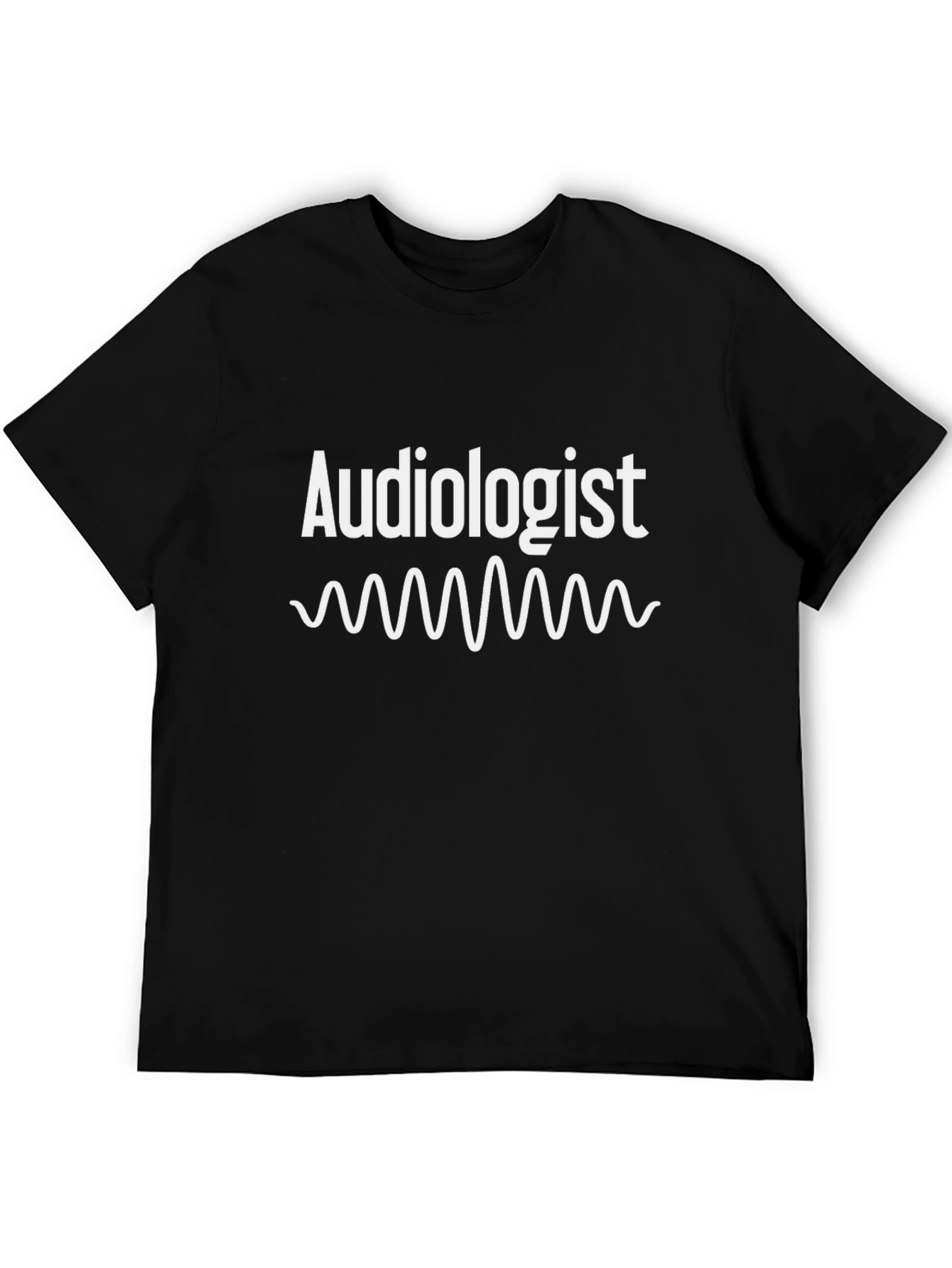 Audiologist Graphic T-Shirt - Black Cotton Tee