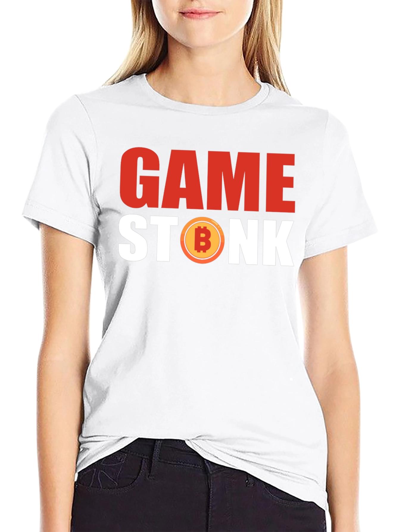 GameStonk Bitcoin Crypto Meme T-Shirt