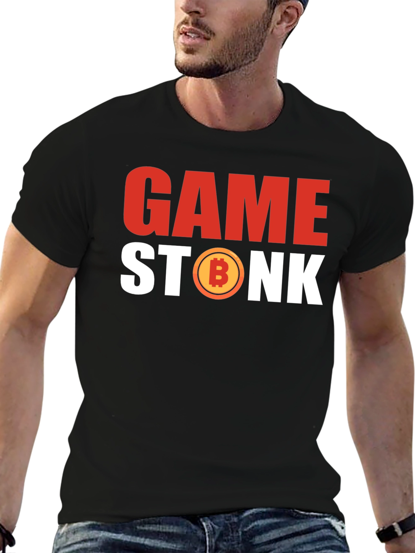 GameStonk Bitcoin Crypto Meme T-Shirt