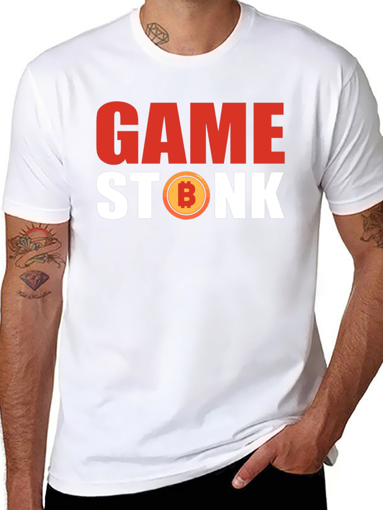 GameStonk Bitcoin Crypto Meme T-Shirt