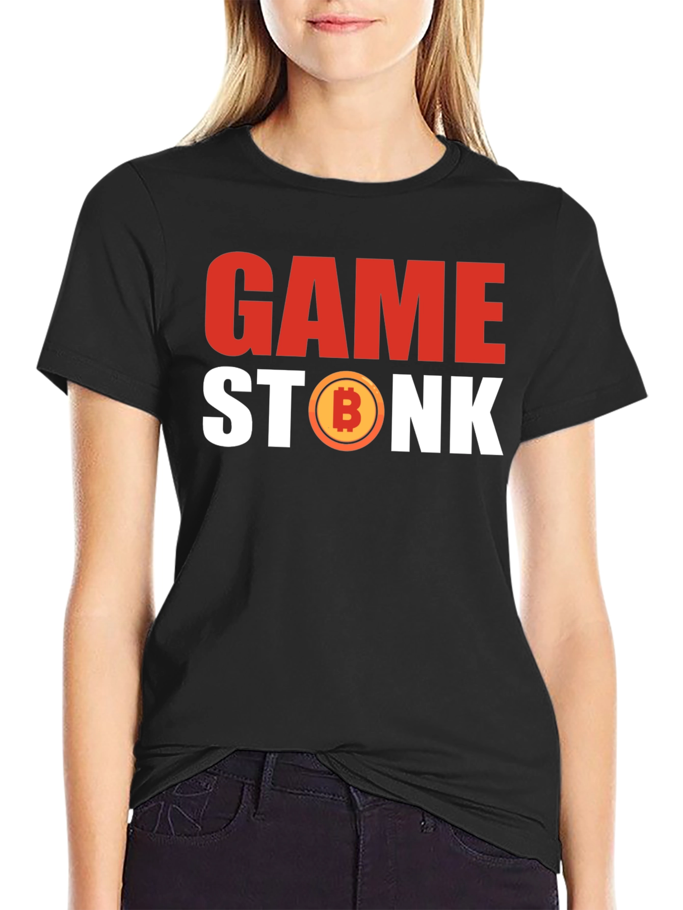 GameStonk Bitcoin Crypto Meme T-Shirt