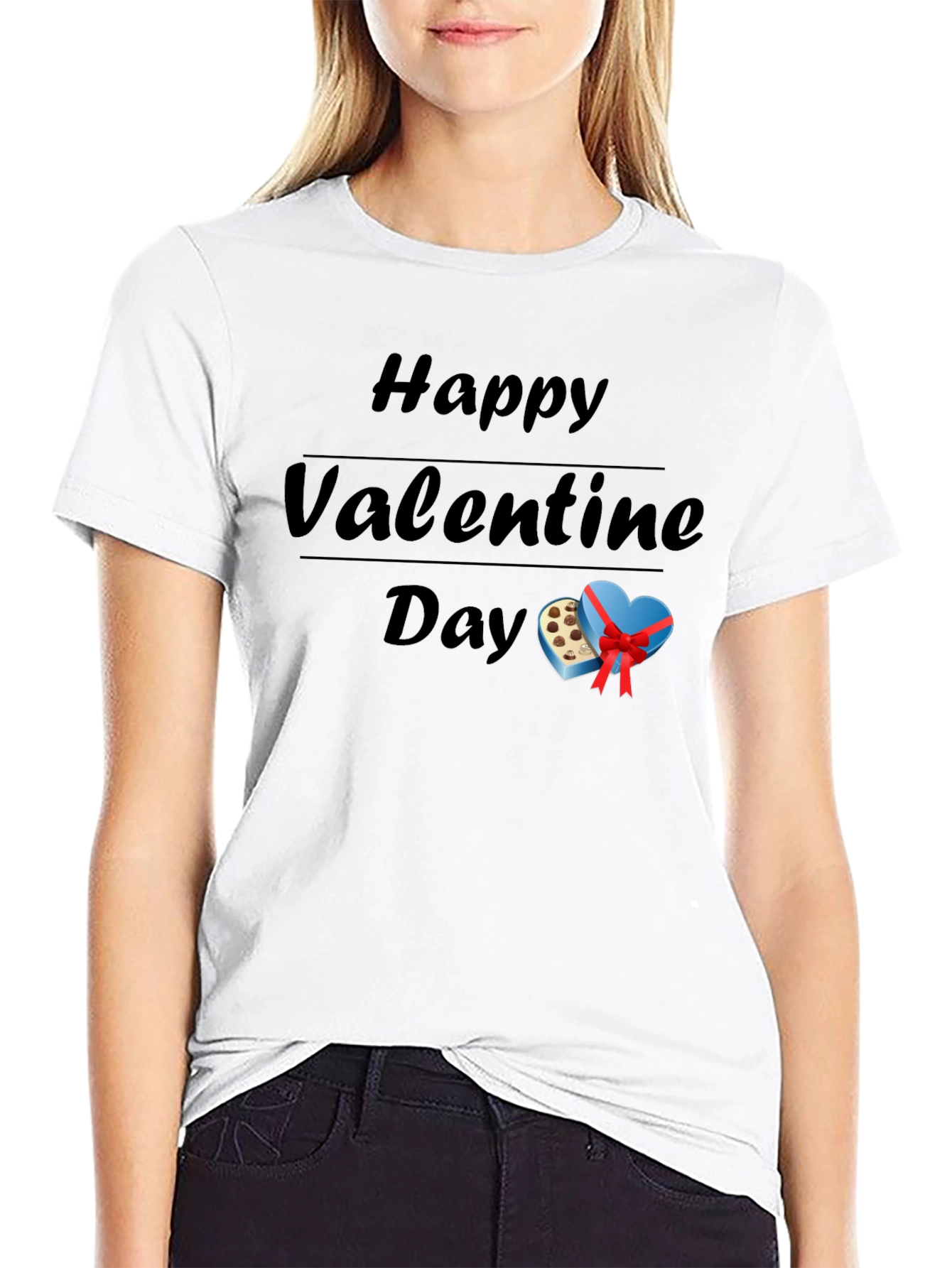 Happy Valentines Day Graphic Tee