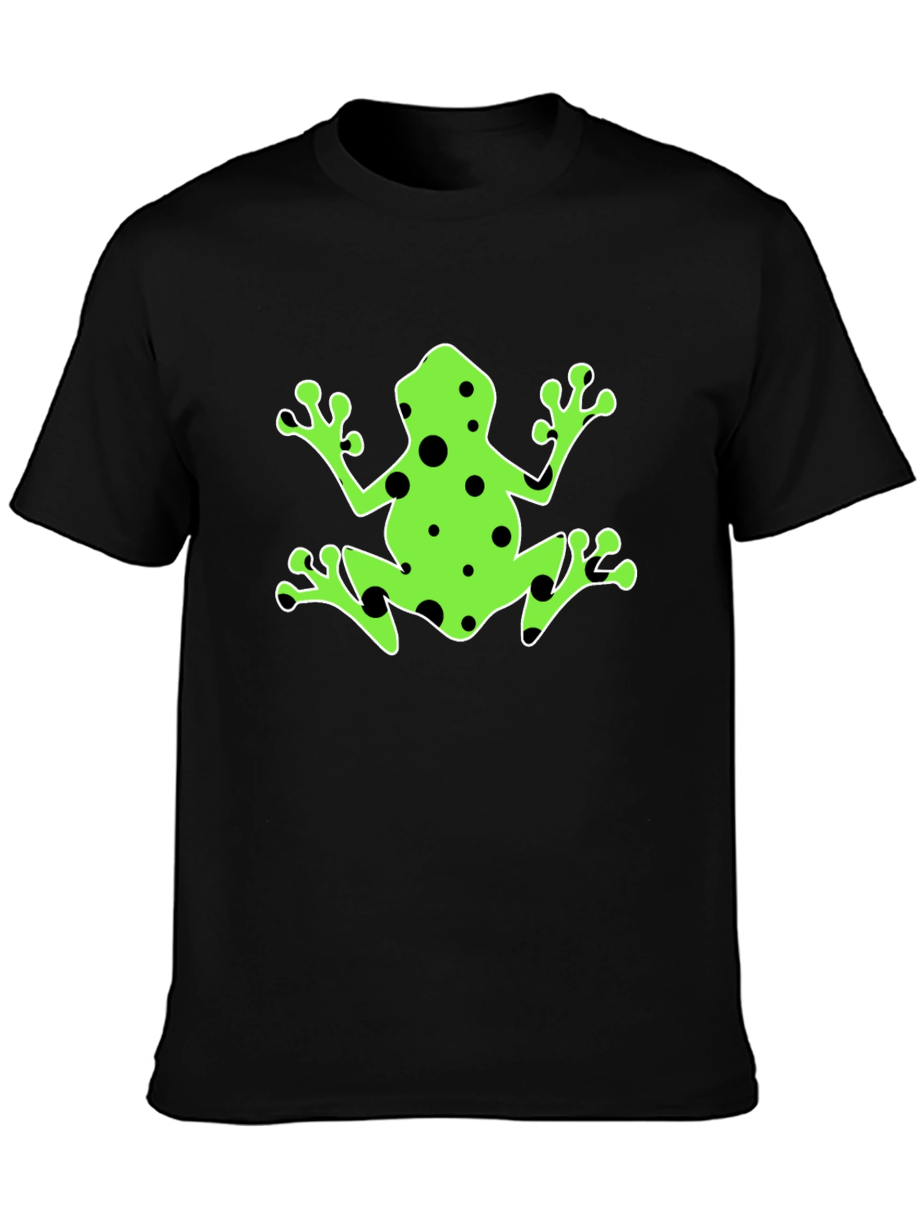 Frog Graphic Black T-Shirt