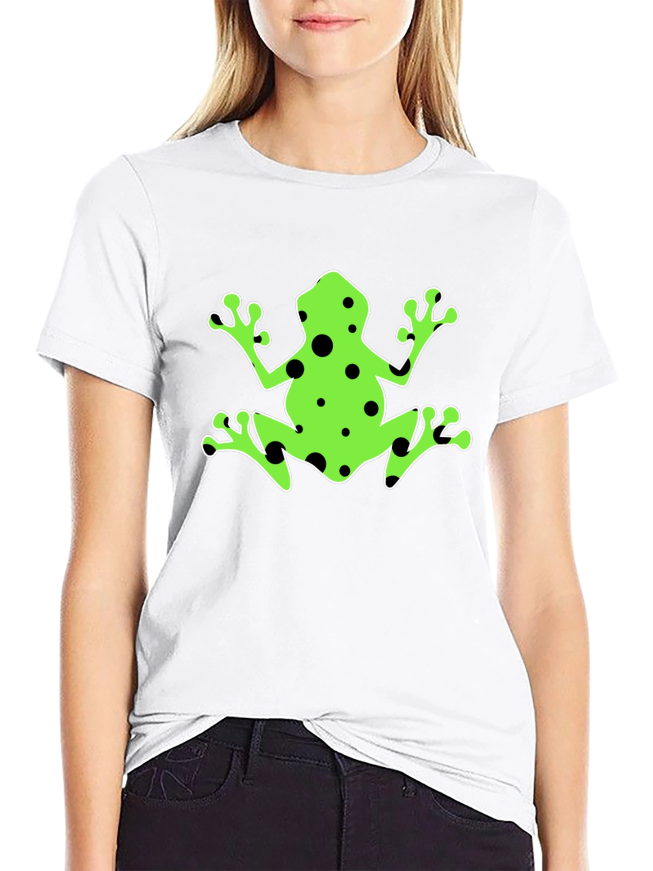 Frog Graphic Black T-Shirt