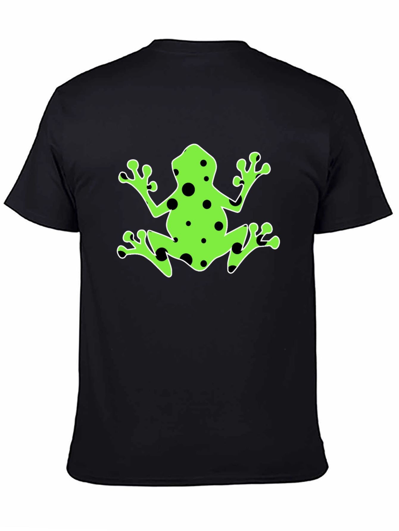 Frog Graphic Black T-Shirt