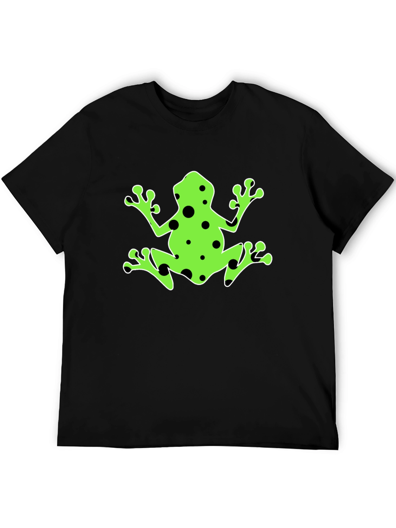 Frog Graphic Black T-Shirt